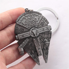 Millennium Falcon Alloy Keychain Pendant