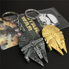 Millennium Falcon Alloy Keychain Pendant
