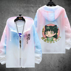 Unisex Anime Cos Sunscreen Thin Jacket