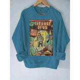 Casual Game Print Loose Sweatshirt