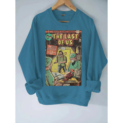 Casual Game Print Loose Sweatshirt