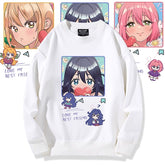 Cute Anime Printed Crew Neck Sweatshirt