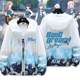 Anime Sunscreen Thin Zipper Jacket