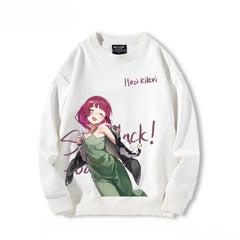 Women's Anime Crew Neck Sweatshirt