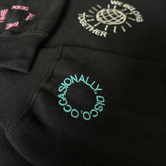 HS WE BELONG Together Embroidered Crewneck Sweatshirt