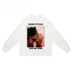 Unisex Graphic Print Long Sleeve Sweatshirt