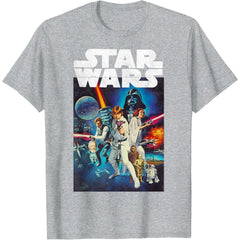 Vintage Cast Poster T-Shirt