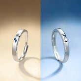 Sun and Moon Couple Ring