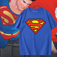 Men's Superman Cos Short-sleeved T-shirt