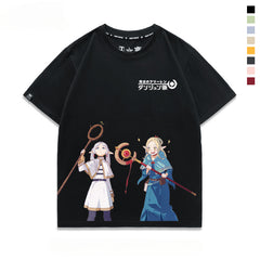 Unisex Anime Printed Short-sleeved T-shirt