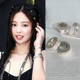 Jennie Round Braided Hair Ring Buckle
