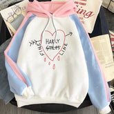 Unisex Casual Color Block Hoodie