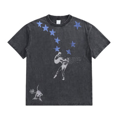 YEONJUN JAMES Same Washed Short Sleeve T-Shirt