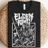 Unisex Game Pattern Printed T-Shirt