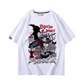 Men's Anime Cotton Short Sleeve T-Shirt