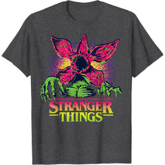 ST Season 5 Retro Video Game Demogorgon T-Shirt