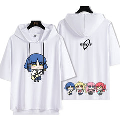 Ryo Yamada Hooded Short Sleeve Top