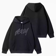 KPOP Letter Printed Pullover Hoodie
