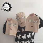 Cute Funny Embroidered Knitted Hat