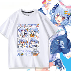 Game Anime Printed Short-sleeved T-shirt