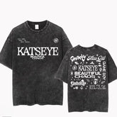 Beautiful Chaos Cotton Washed Crew Neck T-shirt
