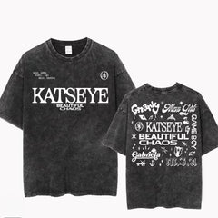 Beautiful Chaos Cotton Washed Crew Neck T-shirt