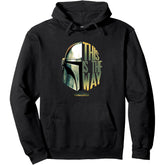 The Mandalorian This Is The Way Helmet Logo Stack Pullover Hoodie