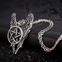 Retro Five-pointed Star Amulet Necklace