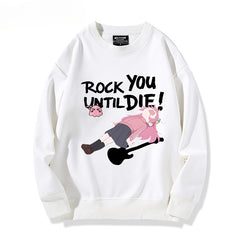 Bocchi Anime Crew Neck Sweatshirt