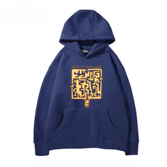 Women's Anime Graphic Pullover Hoodie