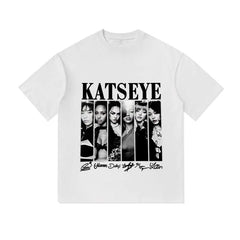 Unisex KPOP Poster Cotton T-shirt