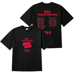BANGTAN 2026 Tour Round Neck T-shirt