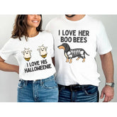 Spooky Couple Halloween Shirts