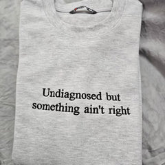 Unisex Undiagnosed Embroidered Sweatshirt