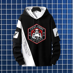 Men's The Mandalorian Print Hooded Jacket