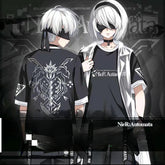 Casual Game Nier Fake Two Piece T-Shirt