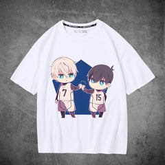 Women's Anime Print Cotton Short-sleeved T-shirt
