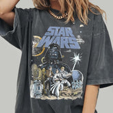 Vintage SW Unisex Graphic Washed T-shirt