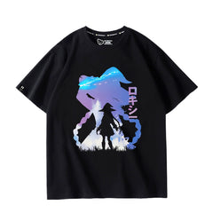 Trendy Anime Graphic Short-sleeved Summer T-shirt