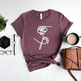 Bangtan Flower Printed Aesthetic T-shirt