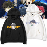 Cute Anime Graphic Print Pullover Hoodie