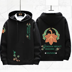 Game Pattern Printed Loose Hoodie