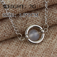 Twilight Bella Moonstone Rotating Necklace