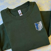 Survey Corps Wings of Freedom Embroidered Sweatshirt