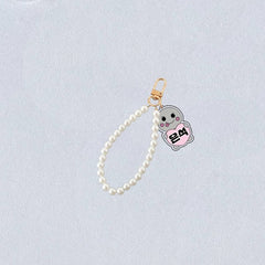KPOP Imitation Pearl Pendant Phone Chain