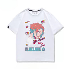 Unisex Anime Printed Short Sleeve T-Shirt