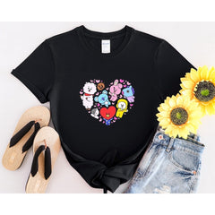 Bangtan Army Heart T-shirt