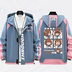 Men's and Women's Anime Hooded Thin Jacket