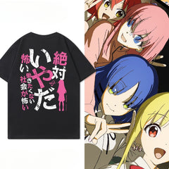 Unisex Anime Print Short Sleeve T-Shirt