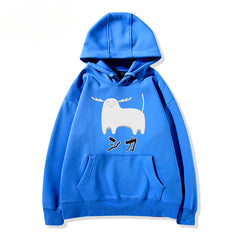 Women's Anime Graphic Print Loose Hoodie